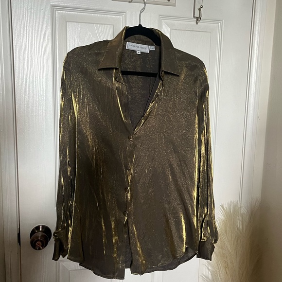✨Vintage✨shimmer blouse - Picture 1 of 3